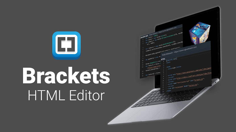 Brackets HTML Editor for Site Design
