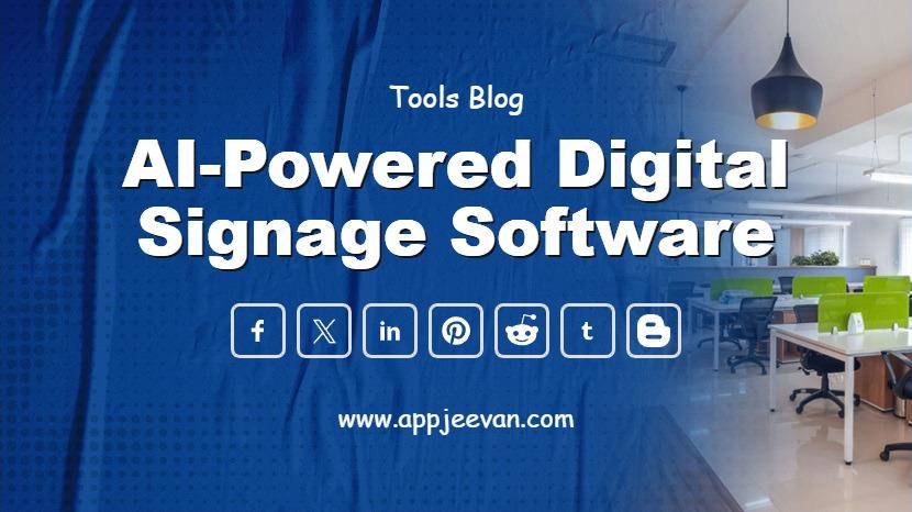 AI-Powered Digital Signage Software
