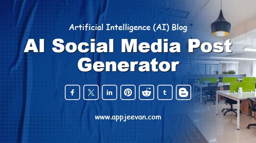 AI Social Media Post Generator