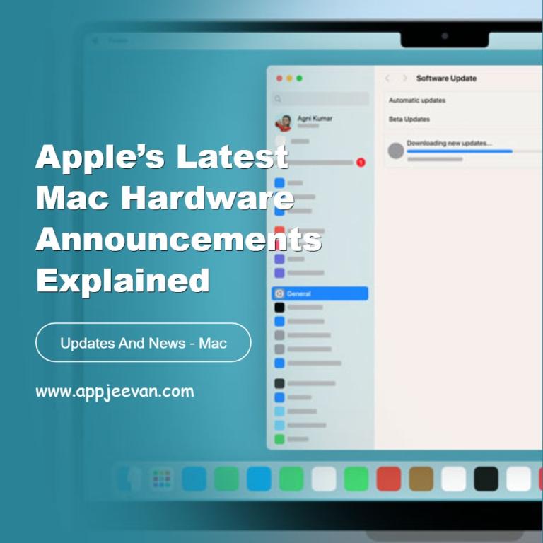 Mac Hardware Announcements