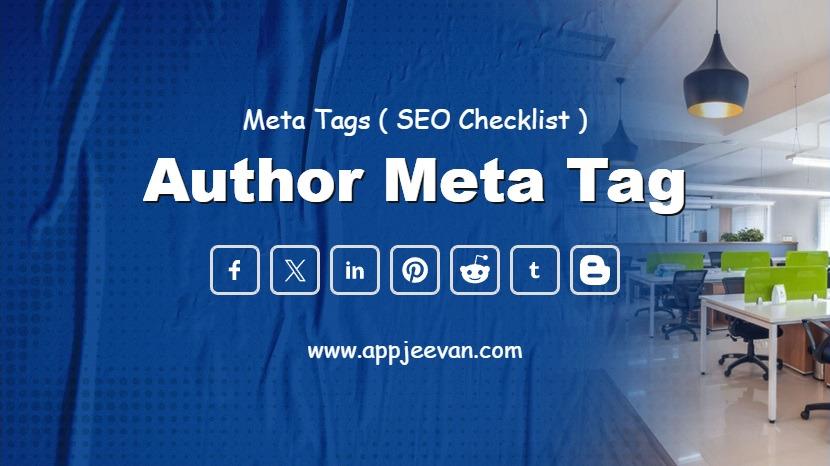 Author Meta Tag
