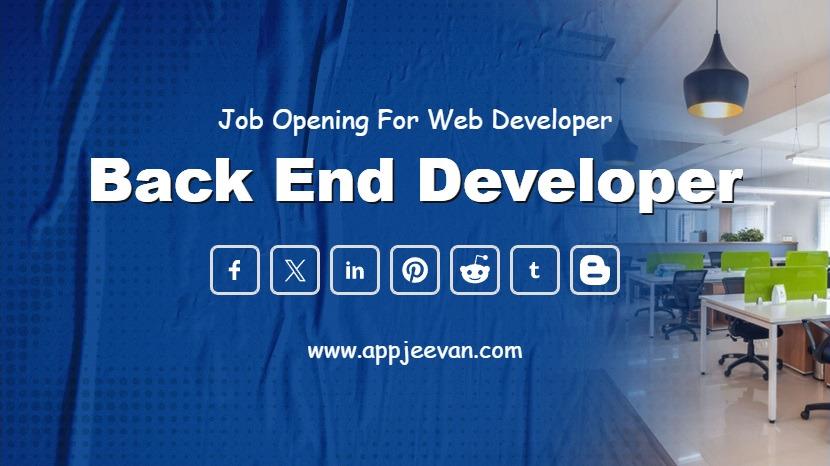 Back End Developer