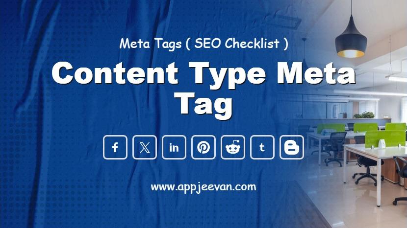 Content Type Meta Tag