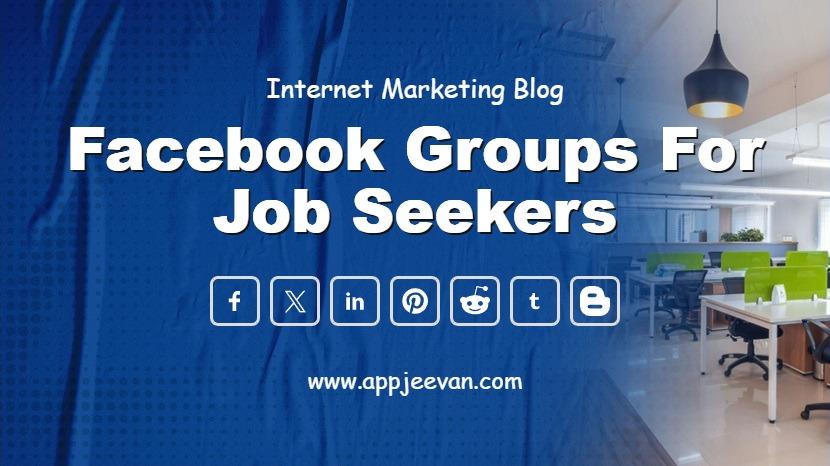 Facebook Groups for Job Seekers