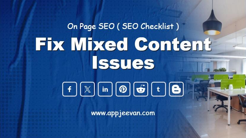 Fix Mixed Content Issues
