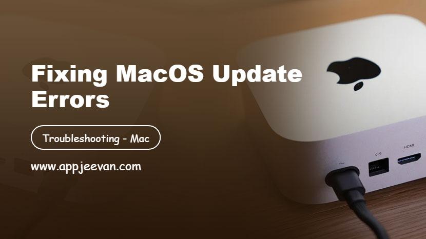 Fixing macOS Update Errors