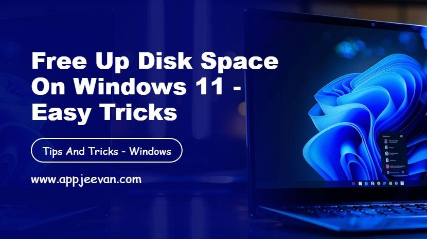 Free Up Disk Space on Windows 11