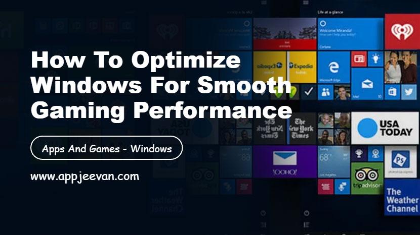 Windows for Smooth Gaming Performance