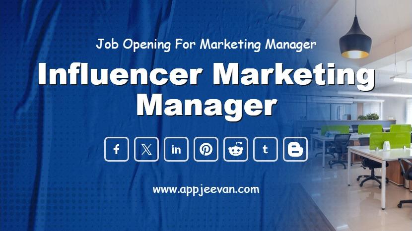 Influencer Marketing Manager
