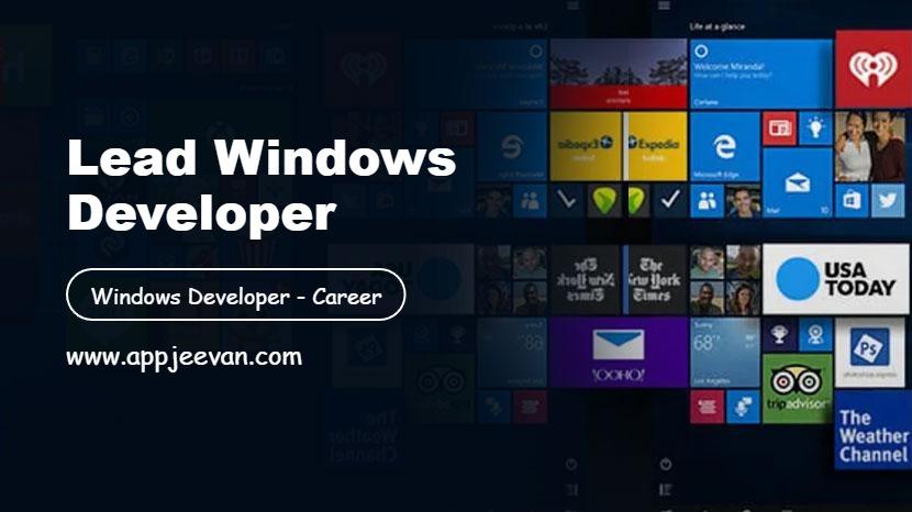 Lead Windows Developer