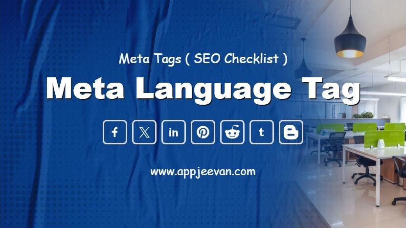 Meta Language Tag