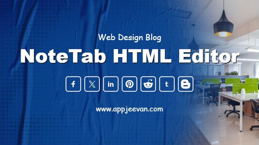 NoteTab HTML Editor
