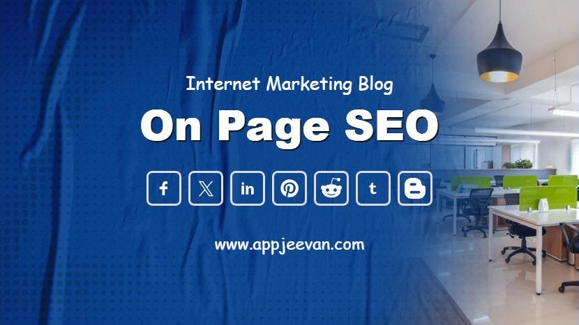 On Page SEO