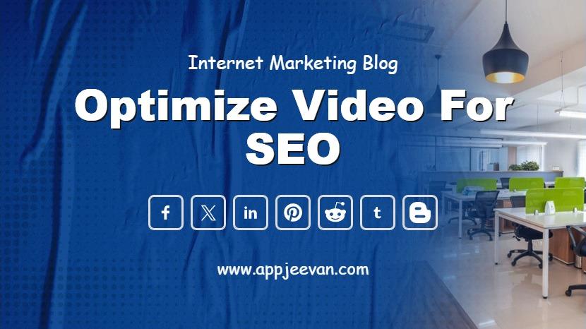 Optimize Video for SEO