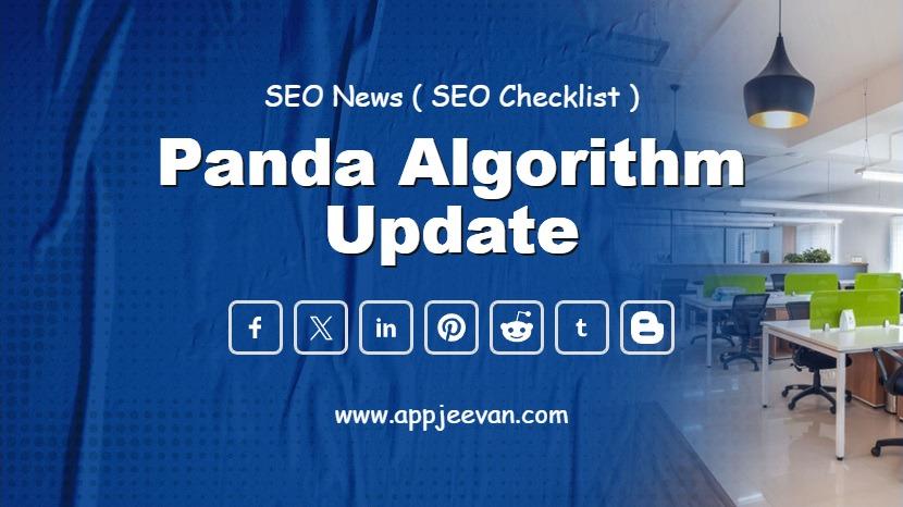 Panda Algorithm Update