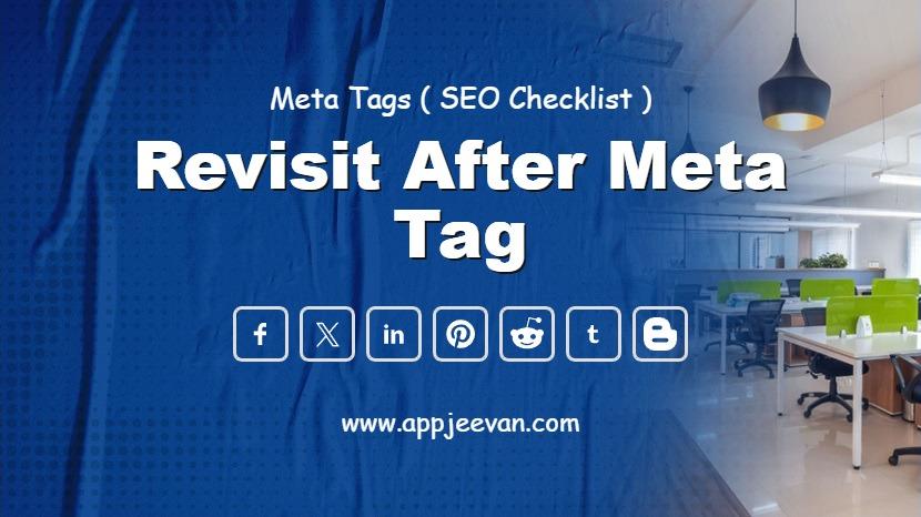 Revisit After Meta Tag