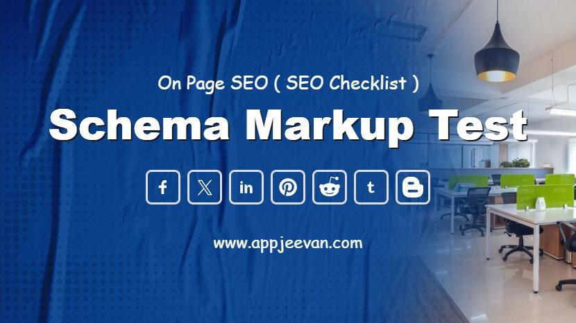 Schema Markup Test