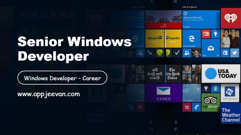 Senior Windows Developer