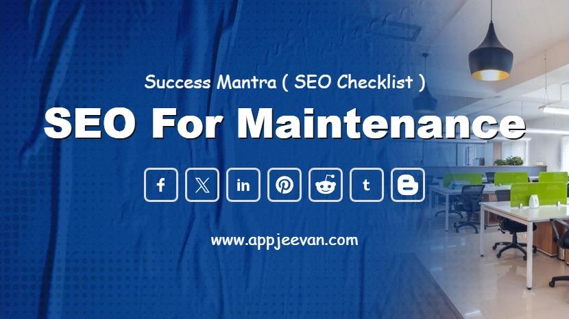 SEO for Maintenance