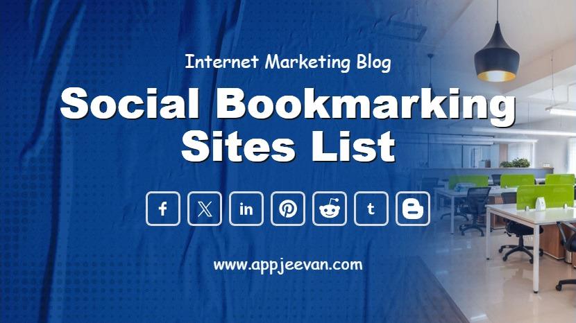 Social Bookmarking Sites List