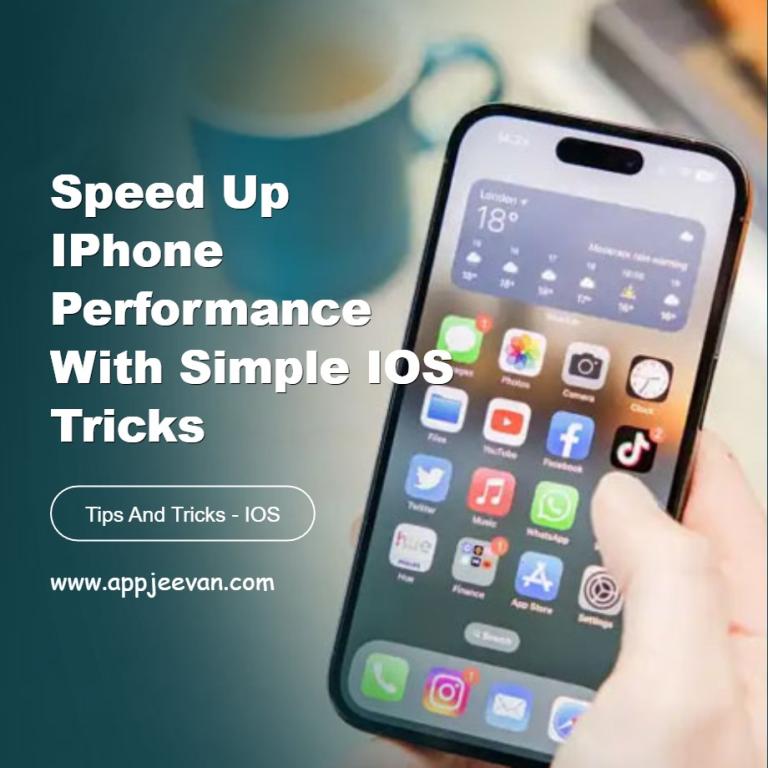 Speed Up iPhone Performance With Simple iOS Tricks