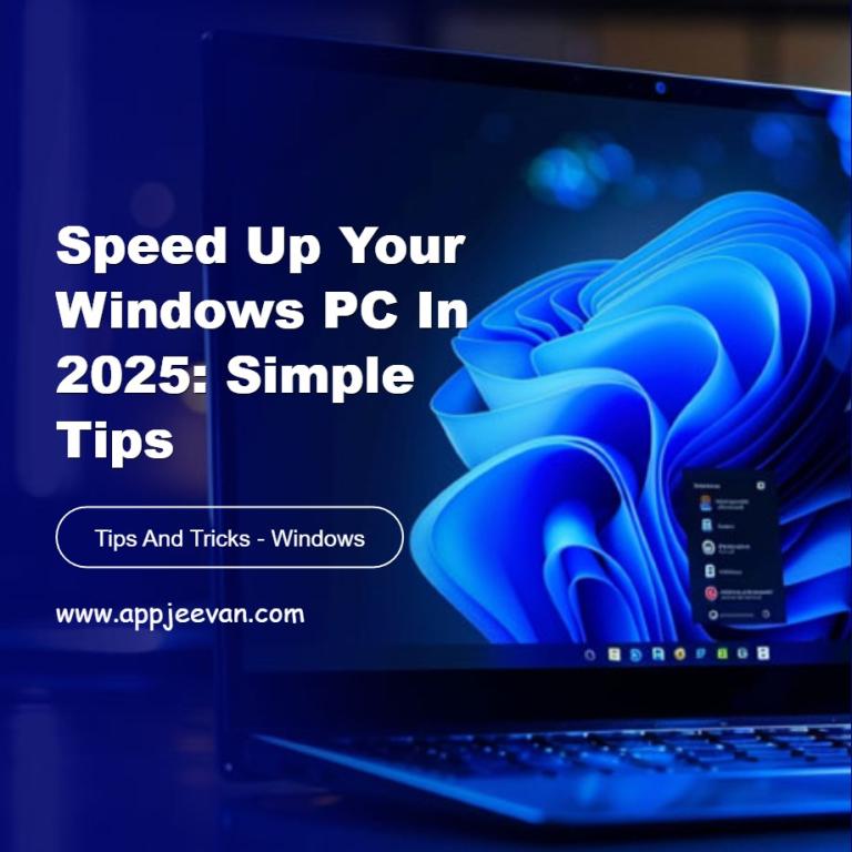 Speed Up Windows PC